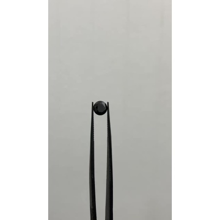 Diament o barwie fantazyjnej szlif okrągły, 1.01ct, VVS2, Fancy Black, GIA 2235320883