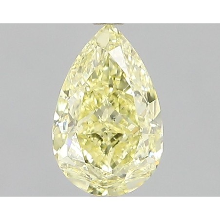 Diament o barwie fantazyjnej szlif gruszkowy, 1.03ct, SI1, Fancy Intense Yellow, GIA 6234210365
