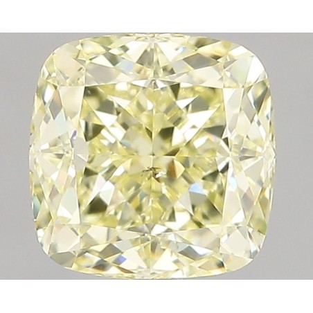 Diament o barwie fantazyjnej szlif poduszkowy brylantowy, 1.51ct, SI1, Fancy  Yellow, GIA 6234068816