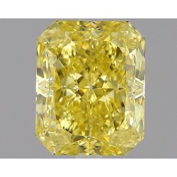 Diament o barwie fantazyjnej radiant, 1.51ct, SI1, Fancy Intense Yellow, GIA 6515103724