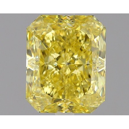 Diament o barwie fantazyjnej radiant, 1.51ct, SI1, Fancy Intense Yellow, GIA 6515103724