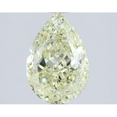 Diament o barwie fantazyjnej szlif gruszkowy, 1.5ct, VVS2, Fancy Light Yellow, GIA 1528935668
