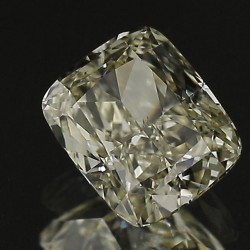 Diament o barwie fantazyjnej szlif poduszkowy modyfikowany, 0.81ct, SI2, Fancy Light Brownish Yellow, GIA 6262599782