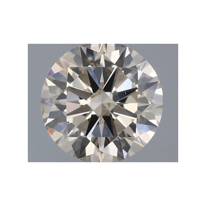 Diament o barwie fantazyjnej szlif okrągły, 0.5ct, SI1, Fancy Light Brown, IGI 329855450