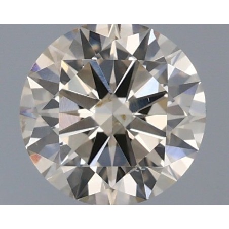 Diament o barwie fantazyjnej szlif okrągły, 0.5ct, SI1, Fancy Light Brown, IGI 329855450