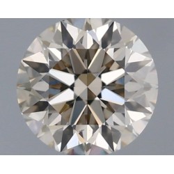 Diament o barwie fantazyjnej szlif okrągły, 0.53ct, VS1, Very Light Brown, IGI 305802652