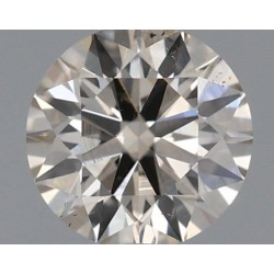 Diament o barwie fantazyjnej szlif okrągły, 0.3ct, SI1, Very Light Brown, IGI 286701370