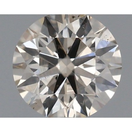 Diament o barwie fantazyjnej szlif okrągły, 0.3ct, SI1, Very Light Brown, IGI 286701370