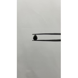 Diament o barwie fantazyjnej szlif gruszkowy, 1.18ct, VVS2, Fancy Black, GIA 5234370712