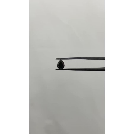 Diament o barwie fantazyjnej szlif gruszkowy, 1.18ct, VVS2, Fancy Black, GIA 5234370712