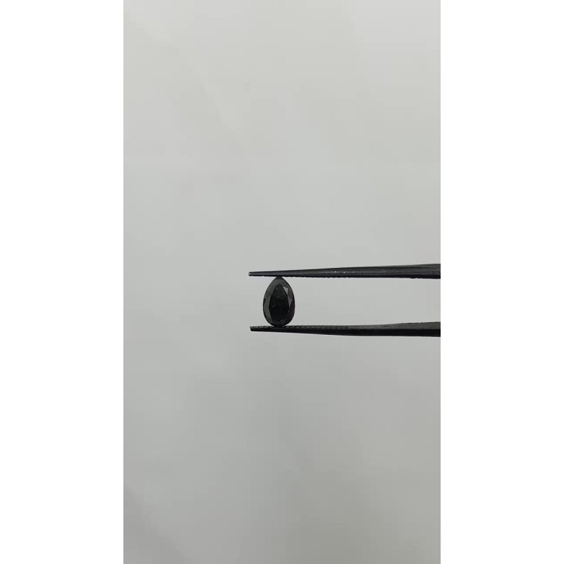 Diament o barwie fantazyjnej szlif gruszkowy, 0.93ct, VVS2, Fancy Black, GIA 5503160692 Diament o barwie fantazyjnej szlif gruszkowy, 0.93ct, VVS2, Fancy Black, GIA 5503160692