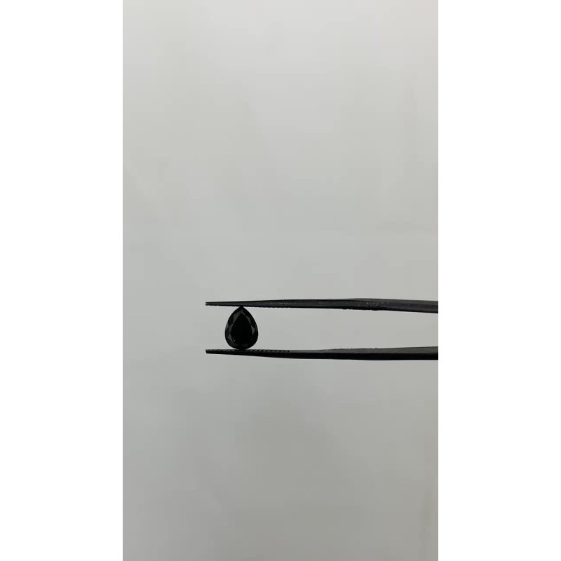 Diament o barwie fantazyjnej szlif gruszkowy, 1.23ct, VVS2, Fancy Black, GIA 2235370776 Diament o barwie fantazyjnej szlif gruszkowy, 1.23ct, VVS2, Fancy Black, GIA 2235370776