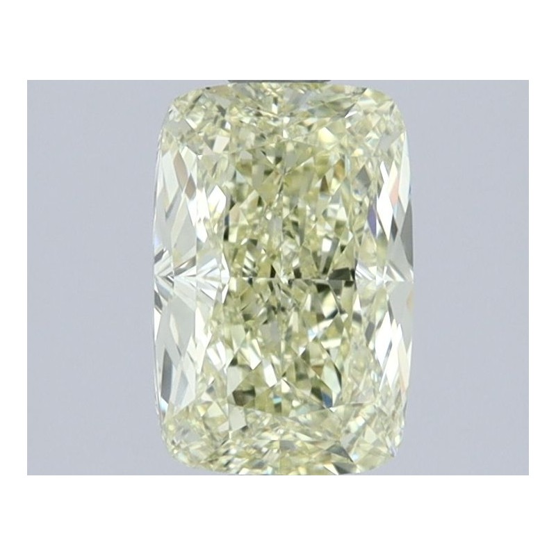 Diament o barwie fantazyjnej szlif poduszkowy brylantowy, 1.51ct, VS2, Fancy Light Yellow, GIA 7528935488 Diament o barwie fantazyjnej szlif poduszkowy brylantowy, 1.51ct, VS2, Fancy Light Yellow, GIA 7528935488