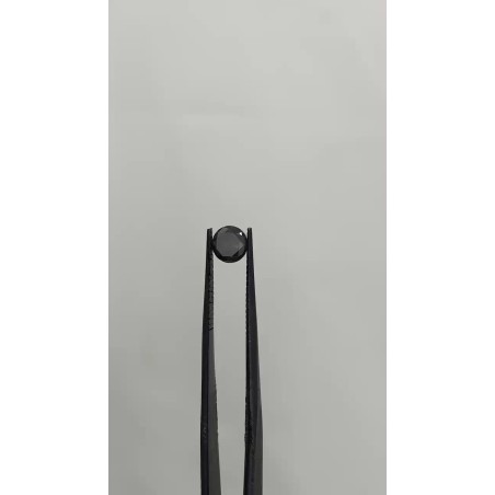 Diament o barwie fantazyjnej szlif okrągły, 0.82ct, VVS2, Fancy Black, GIA 7506703894