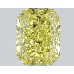 Diament o barwie fantazyjnej radiant, 0.81ct, VS2, Fancy Vivid Yellow, GIA 6525299103