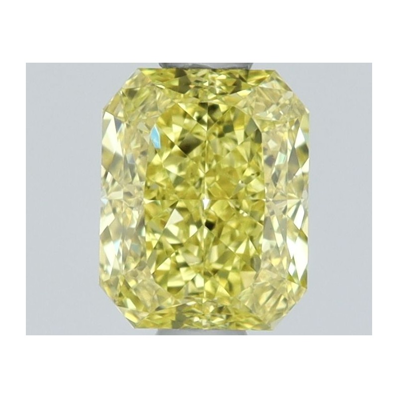 Diament o barwie fantazyjnej radiant, 0.81ct, VS2, Fancy Vivid Yellow, GIA 6525299103
