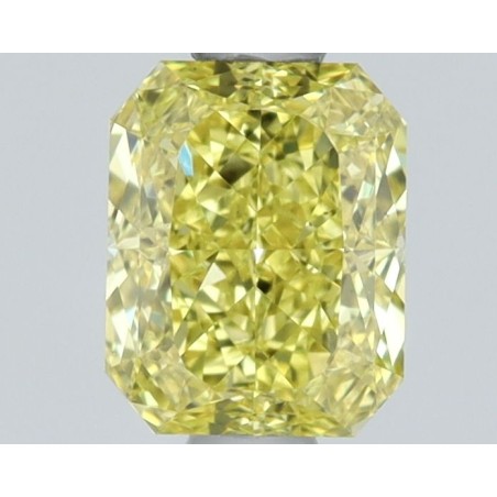 Diament o barwie fantazyjnej radiant, 0.81ct, VS2, Fancy Vivid Yellow, GIA 6525299103