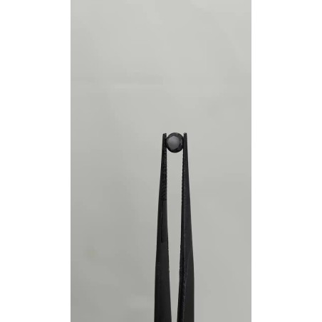 Diament o barwie fantazyjnej szlif okrągły, 0.42ct, VVS2, Fancy Black, GIA 5506703626