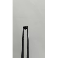 Diament o barwie fantazyjnej szlif okrągły, 0.4ct, VVS2, Fancy Black, GIA 6505703678