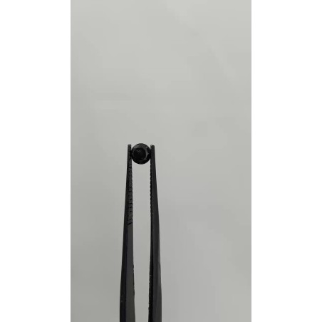 Diament o barwie fantazyjnej szlif okrągły, 0.4ct, VVS2, Fancy Black, GIA 6505703678