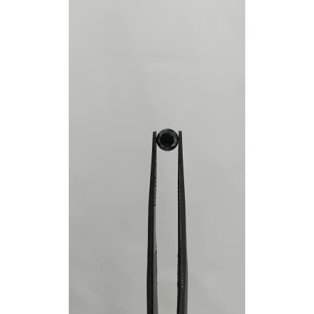 Diament o barwie fantazyjnej szlif okrągły, 0.48ct, VVS2, Fancy Black, GIA 7506703722