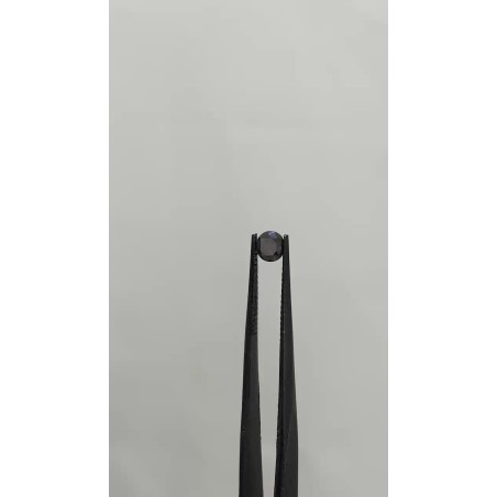 Diament o barwie fantazyjnej szlif okrągły, 0.4ct, VVS2, Fancy Black, GIA 3505703752