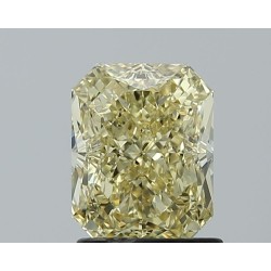 Diament o barwie fantazyjnej radiant, 1.5ct, VVS1, Fancy Yellow, GIA 5232515060