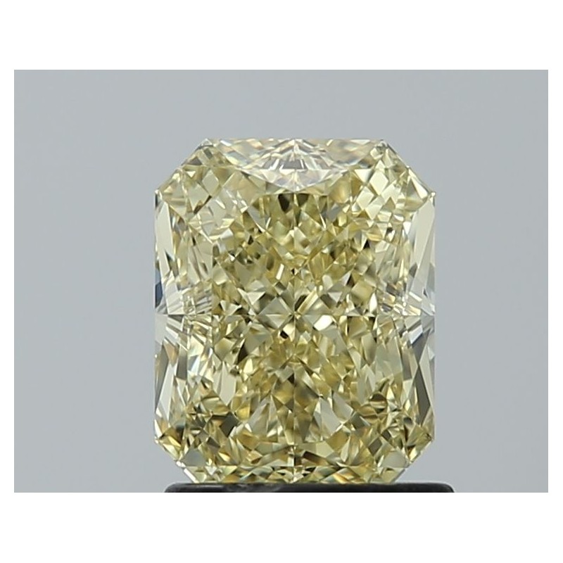 Diament o barwie fantazyjnej radiant, 1.5ct, VVS1, Fancy Yellow, GIA 5232515060 Diament o barwie fantazyjnej radiant, 1.5ct, VVS1, Fancy Yellow, GIA 5232515060
