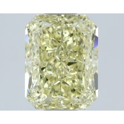 Diament o barwie fantazyjnej radiant, 1.01ct, VVS1, Fancy Yellow, GIA 3525641853