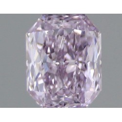 Diament o barwie fantazyjnej radiant, 0.31ct, SI2, Fancy Pinkish Purple, GIA 7501853368