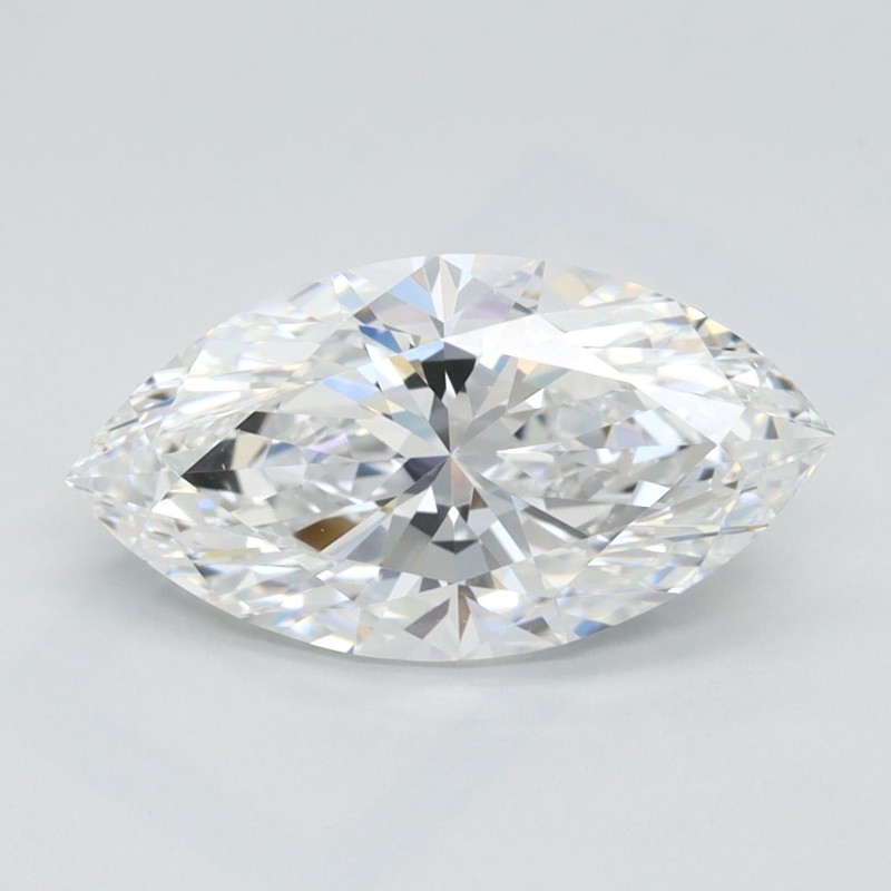 Diament laboratoryjny bezbarwny markiza, 2.01ct, VVS1, D, IGI LG723533495