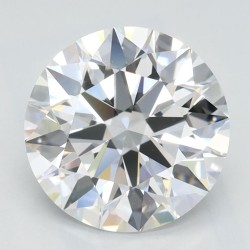 Diament laboratoryjny bezbarwny szlif okrągły, 2.43ct, VVS1, D, IGI LG722579458
