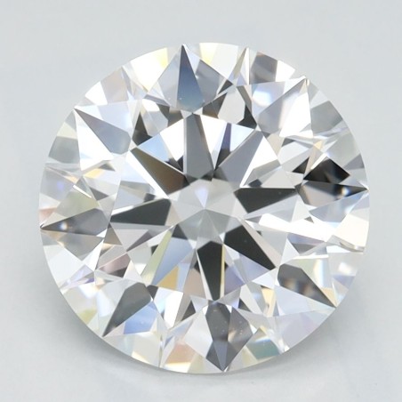 Diament laboratoryjny bezbarwny szlif okrągły, 2.43ct, VVS1, D, IGI LG722579458