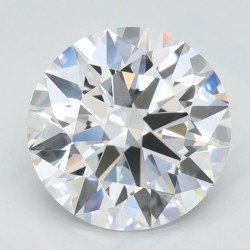 Diament laboratoryjny bezbarwny szlif okrągły, 2.03ct, IF, D, IGI LG722579437