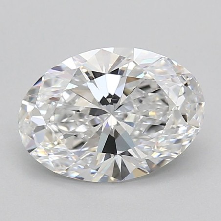 Diament laboratoryjny bezbarwny szlif owalny, 2.07ct, VVS1, D, IGI LG722562599