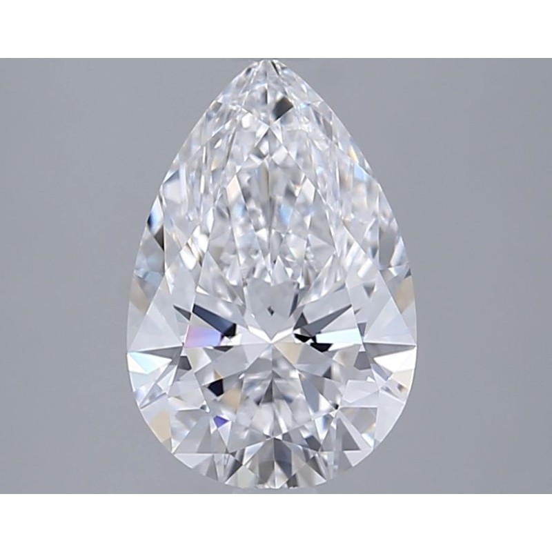 Diament laboratoryjny bezbarwny szlif gruszkowy, 2.03ct, VVS2, D, GIA 7536391557
