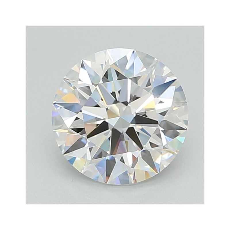 Diament laboratoryjny bezbarwny szlif okrągły, 2.63ct, IF, E, IGI LG722562797