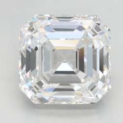 Diament laboratoryjny bezbarwny szlif szmaragdowy kwadratowy, 2.85ct, VVS1, D, IGI LG648497036