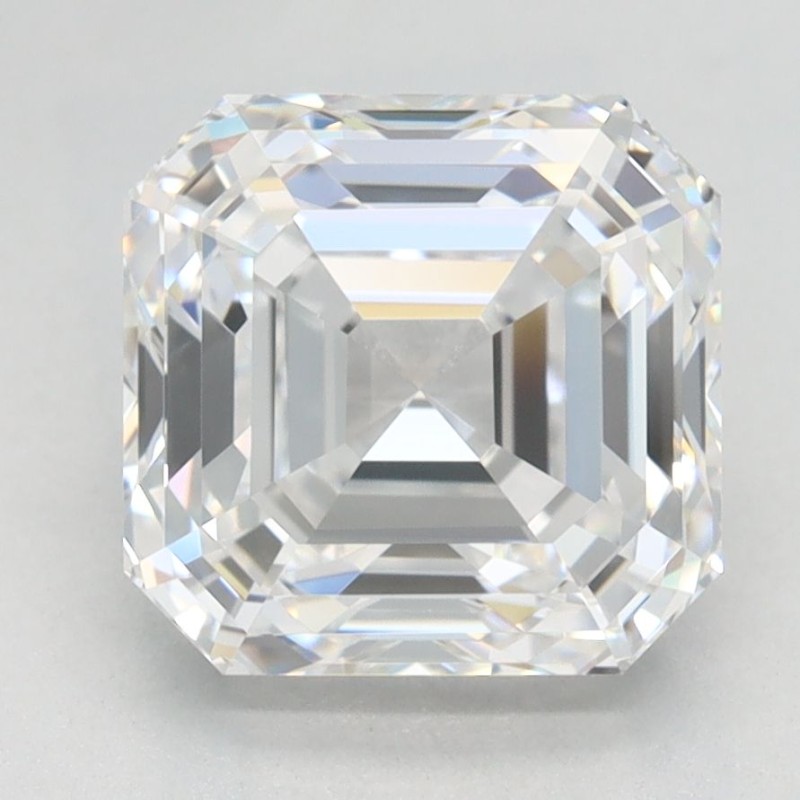 Diament laboratoryjny bezbarwny szlif szmaragdowy kwadratowy, 2.85ct, VVS1, D, IGI LG648497036