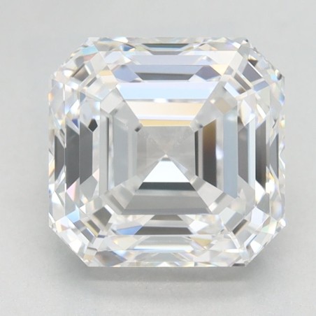 Diament laboratoryjny bezbarwny szlif szmaragdowy kwadratowy, 2.85ct, VVS1, D, IGI LG648497036