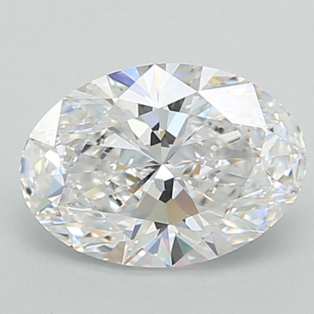 Diament laboratoryjny bezbarwny szlif owalny, 2.28ct, VVS1, D, GIA 7531425835