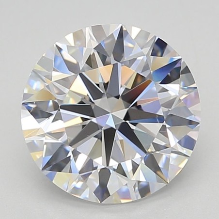 Diament laboratoryjny bezbarwny szlif okrągły, 2.74ct, VVS1, D, GIA 1537426239