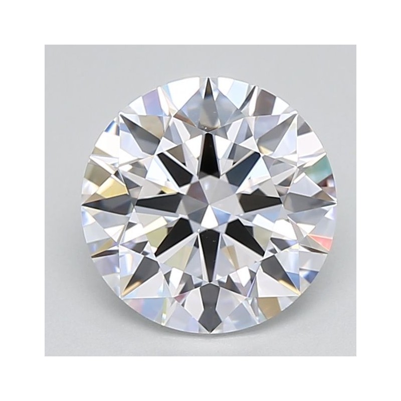 Diament laboratoryjny bezbarwny szlif okrągły, 2.41ct, VVS1, D, GIA 6531426236