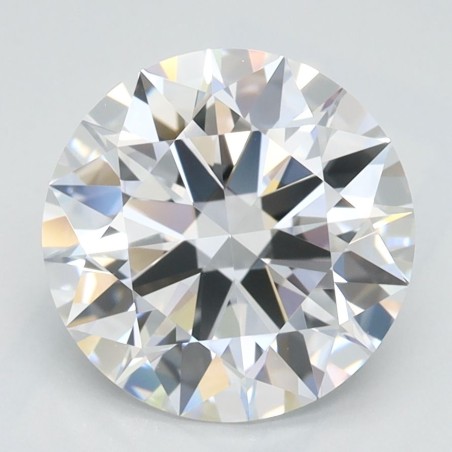 Diament laboratoryjny bezbarwny szlif okrągły, 2.46ct, VVS1, D, IGI LG722579430