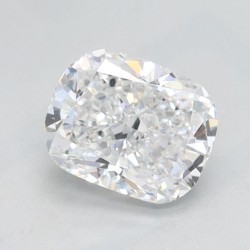 Diament laboratoryjny bezbarwny szlif poduszkowy brylantowy, 1.09ct, VVS1, D, IGI LG645433603