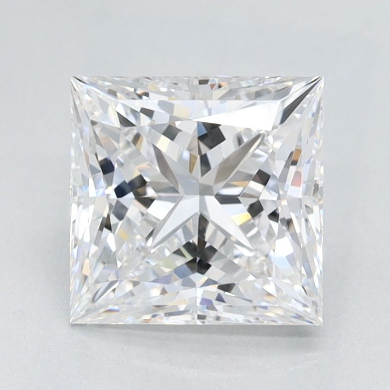 Diament laboratoryjny bezbarwny szlif princess, 1.57ct, VVS1, D, IGI LG646476421
