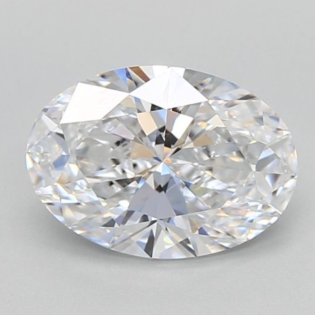 Diament laboratoryjny bezbarwny szlif owalny, 2.15ct, VVS1, D, IGI LG722562655