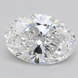 Diament laboratoryjny bezbarwny szlif owalny, 2.15ct, VVS1, D, GIA 1538425448