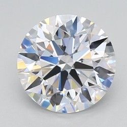 Diament laboratoryjny bezbarwny szlif okrągły, 2.06ct, VVS1, D, GIA 6535426798