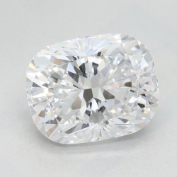 Diament laboratoryjny bezbarwny szlif poduszkowy brylantowy, 1.52ct, VVS2, D, IGI LG645470706